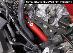Toyota GR Corolla Charge Pipe Kit - K&N Engineering - Wrinkle Red - Wrinkle Red - `23-`24